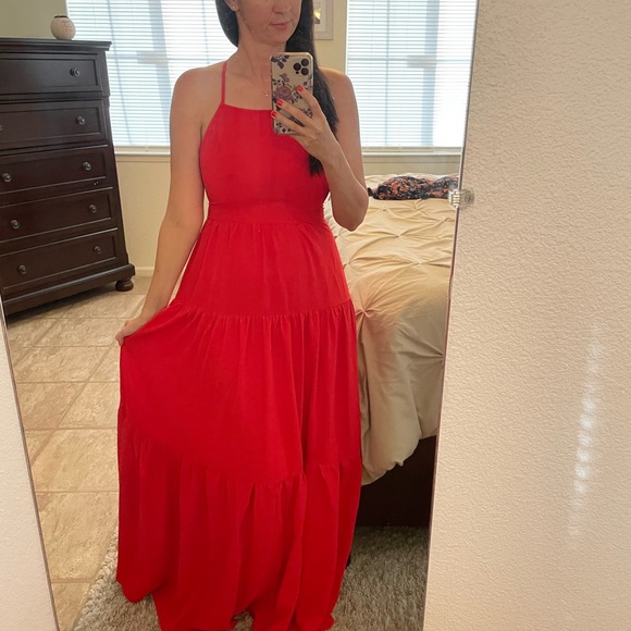 SHEIN Dresses & Skirts - SHEIN OPEN BACK MAXI DRESS